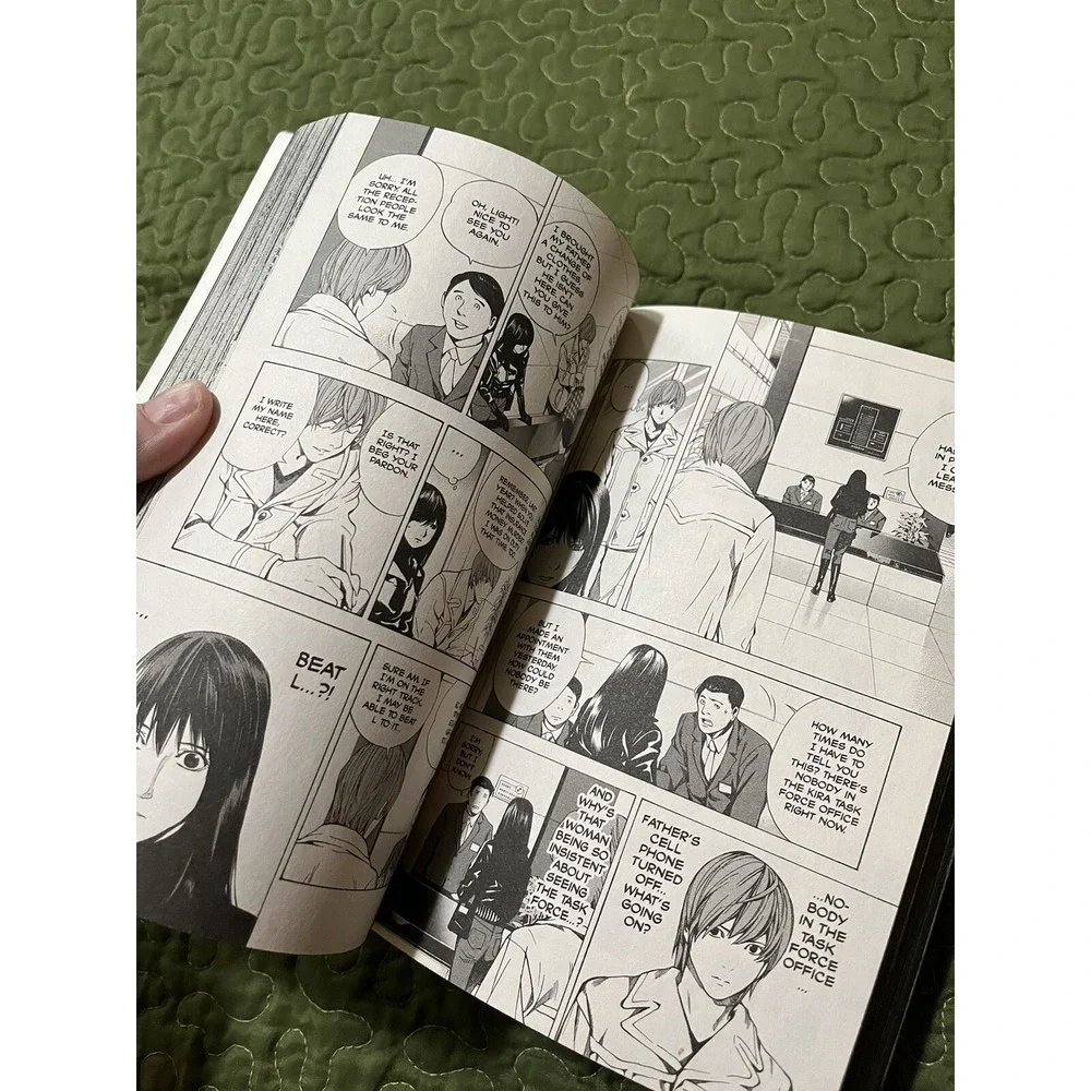Death Note Black Edition Manga  book lot ~ Contains‎ Volume 1, 2, 3 and 4
